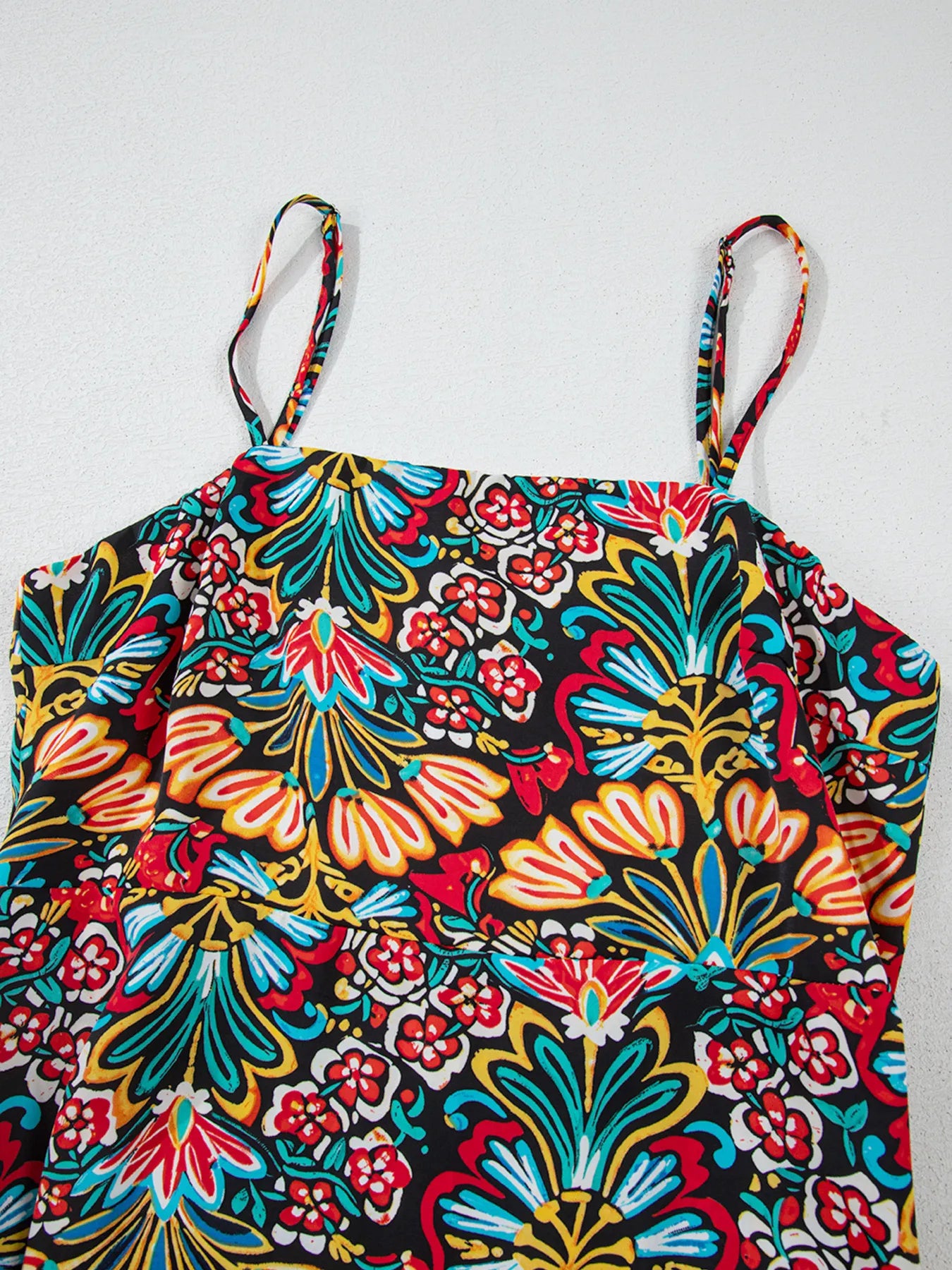 Floral Maxi Dress Thin Straps High Waist Halter Oversized 0002f55e451e4df69e215a57485211bc-Max-Origin Trendsi