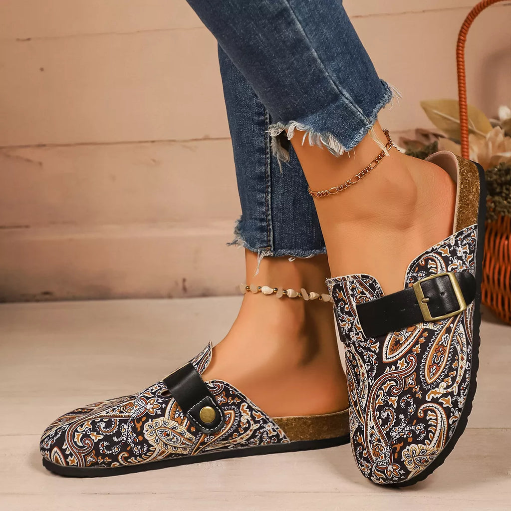 Women's Slip-Ons Colorful Paisley Print Round Toe Flats Shoes 0165bc89590b40bb86f822657e42a6b7-Max-Origin Trendsi