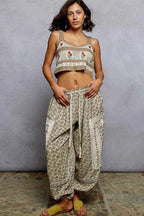 POL Crochet Cropped Cami Mocha Multi Floral Embroidered with Scalloped Hem Top 0189937d-0469-4548-89b2-48beb9b1a54c-Max-Origin Trendsi