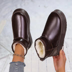 Women's Ankle Boots Pu Leather Faux-Fur Platform Flats 01f3892326734d7a9c70e7d5b1459643-Max-Origin Trendsi