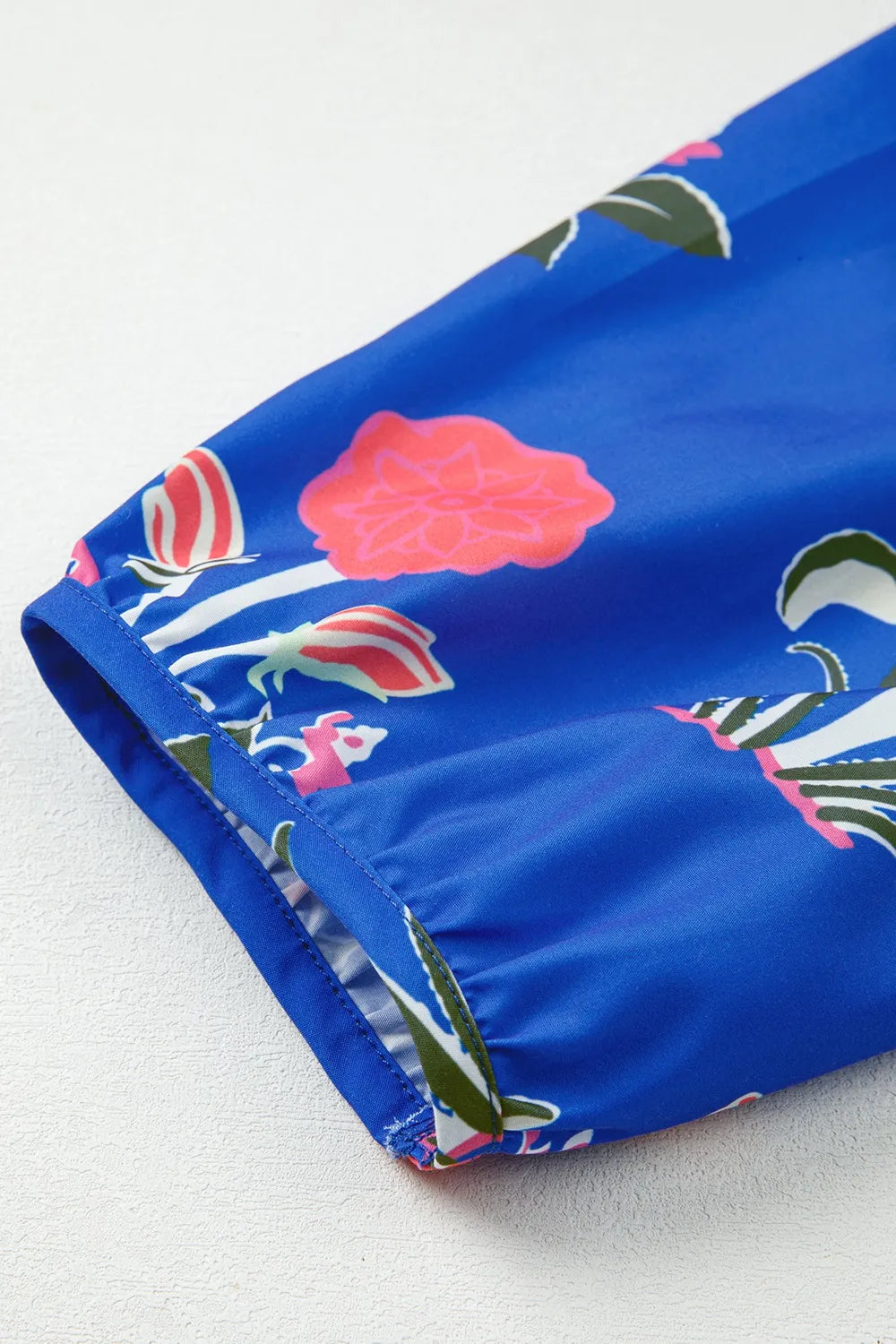 Mini Dress Royal Blue Floral Print Long Sleeve Ruffle Hem Buttoned 01f5e513-1753-4479-bb23-1b5fc44c0ffc-Max-Origin_72eae895-9fcc-4fba-ab15-bd9d71896a67 Trendsi