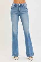 RISEN Women Mid Rise Flare Jeans Tummy Control 4 Way Stretch Denim Pants MEDIUM 02e3feaa0d5b4d44ae7fbef764b4d9f1-Max-Origin Trendsi