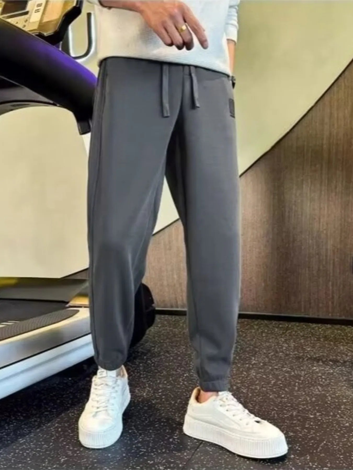 Men's Loose Fit Joggers Drawstring Waist Pocketed Pants M-3XL Gray 0350a442ce6a4fe096c2769419dd8df2-Max-Origin Trendsi