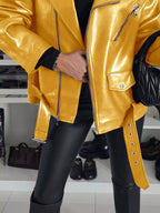 Women's Biker Jacket Zip Up Long Sleeve Pu Leather Overzided Outwear 0453a6f8-7d48-44b2-a56f-661eb1b8b95a-Max-Origin Trendsi