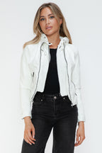 Snobbish Faux Leather Women White Zip Pockets Hooded Basic Jacket 045caf37-55ac-4026-9d01-fce090535c57-Max_141e2b5d-7388-4df4-8d65-79e9a64ee80b Trendsi
