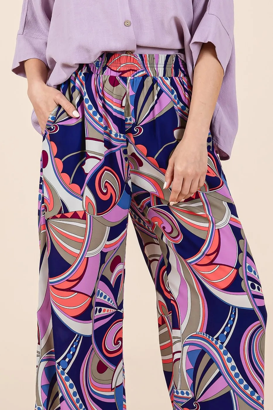 Mittoshop Wide Leg Pants Colorful Cobalt Blue Abstract Print Elastic Waist 0587215f124c44ce9f23bda8baa5d146-Max-Origin Trendsi