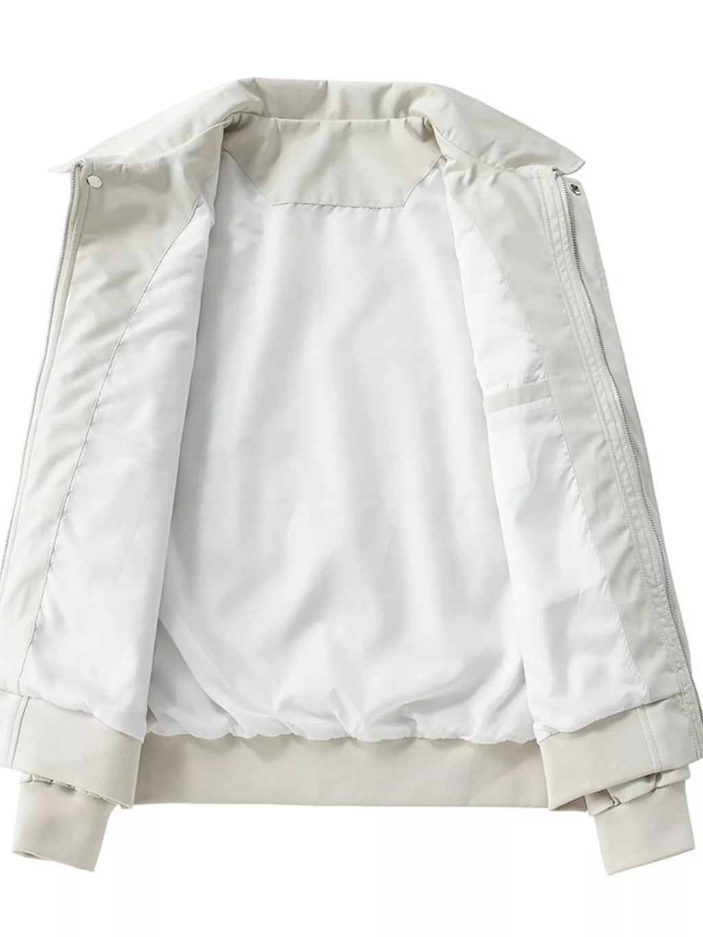 Men's Jacket Zip Up Long Sleeve Solid Pocketed Basic Style Outwear M-4XL 081efbd4abd74050a8f73c395a1dcb36-Max-Origin Trendsi