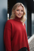 Basic Bae Turtleneck Sweater Viscose Long Sleeve Oversized Knitwear 084af12f-8d08-4432-922d-1b8cd100e0ff-Max Trendsi