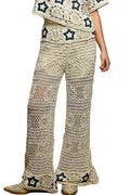 POL Openwork Crochet Flare Pants with Contrast Star NATURAL INDIGO One Size 08d89fad-b239-4129-a8db-e8d40e6e8ada-Max-Origin Trendsi