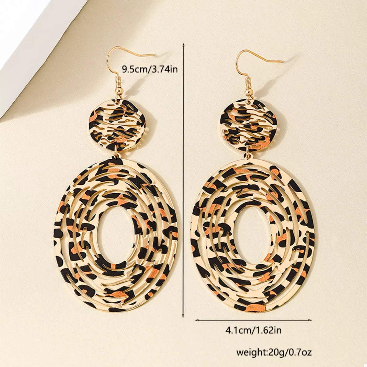 Leopard Print Dangle Earrings Round 18K Gold-Plated Jewelry 09d1c1df-f643-475a-988b-e47a13b27ae1-Max-Origin Trendsi