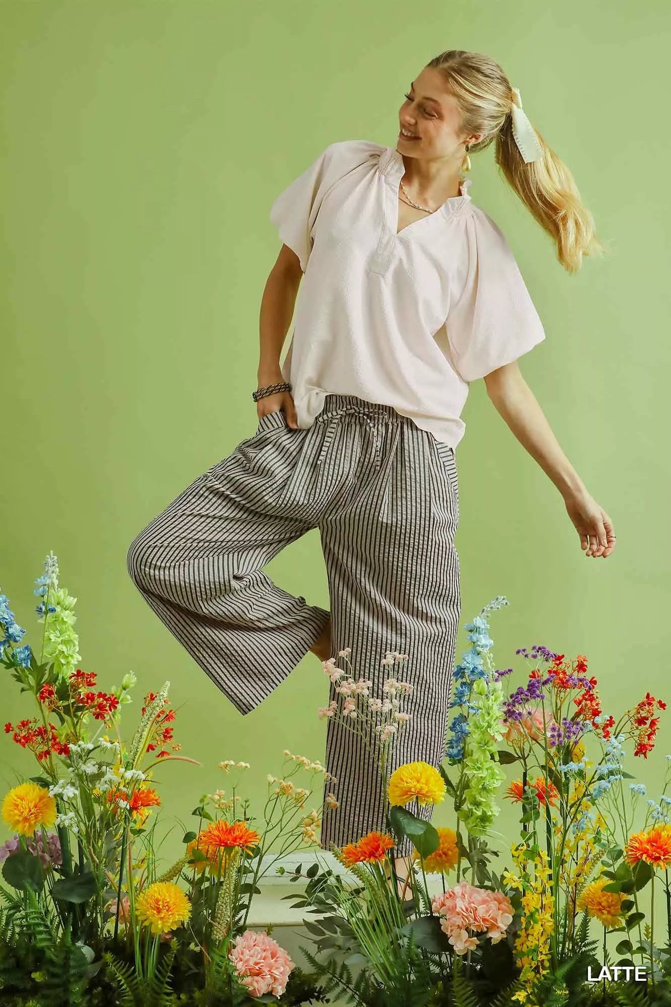 Umgee Wide-Leg Pants Cotton Latte Striped Drawstring Waist Pocketed 0b909b62-67b1-48e0-bb2b-68dd08538f27-Max-Origin Trendsi