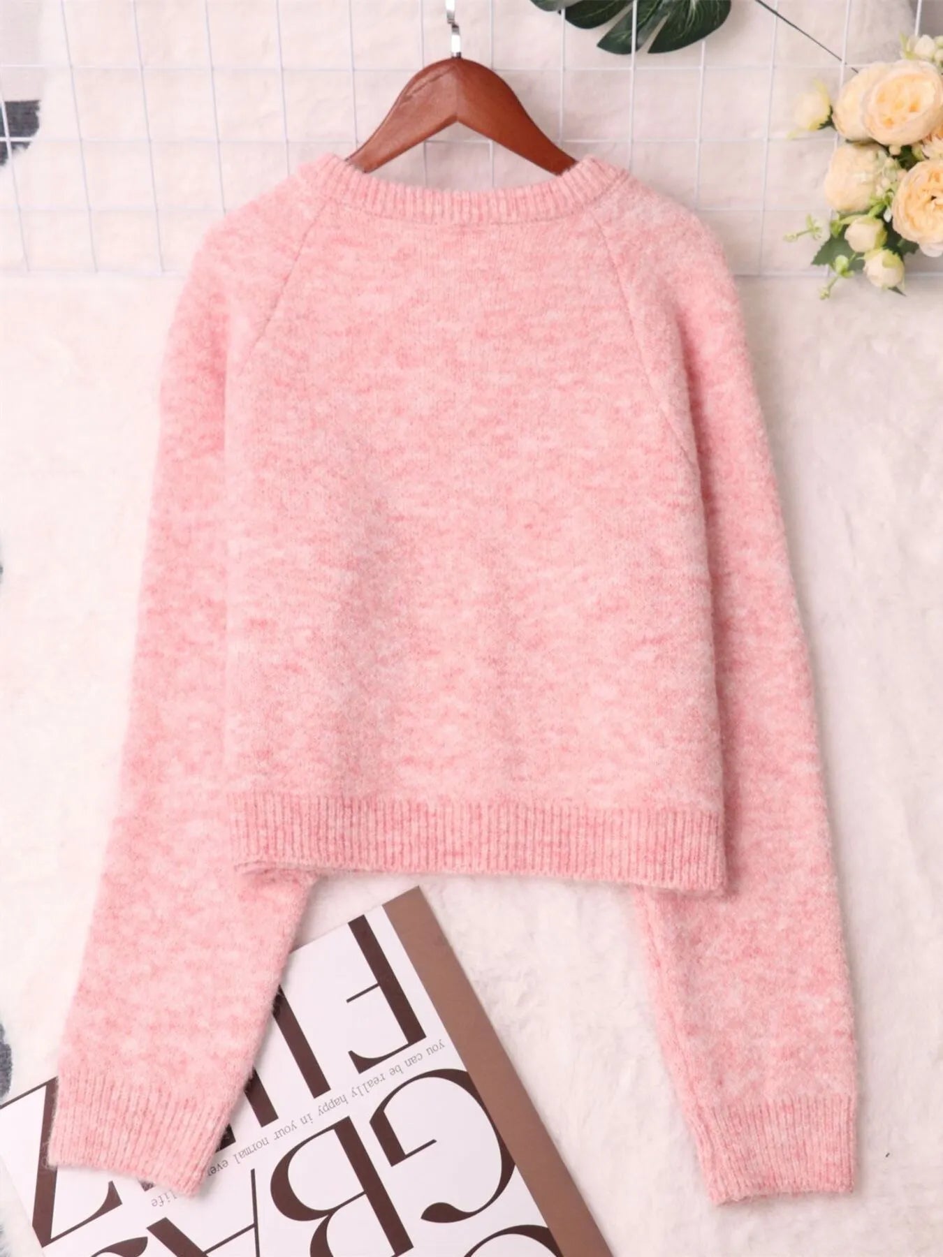 Women's Cardigan Button-Up Raglan Sleeve Casual Knit Top 0bc84068fe9540de8fd9b3f60472635f-Max-Origin Trendsi