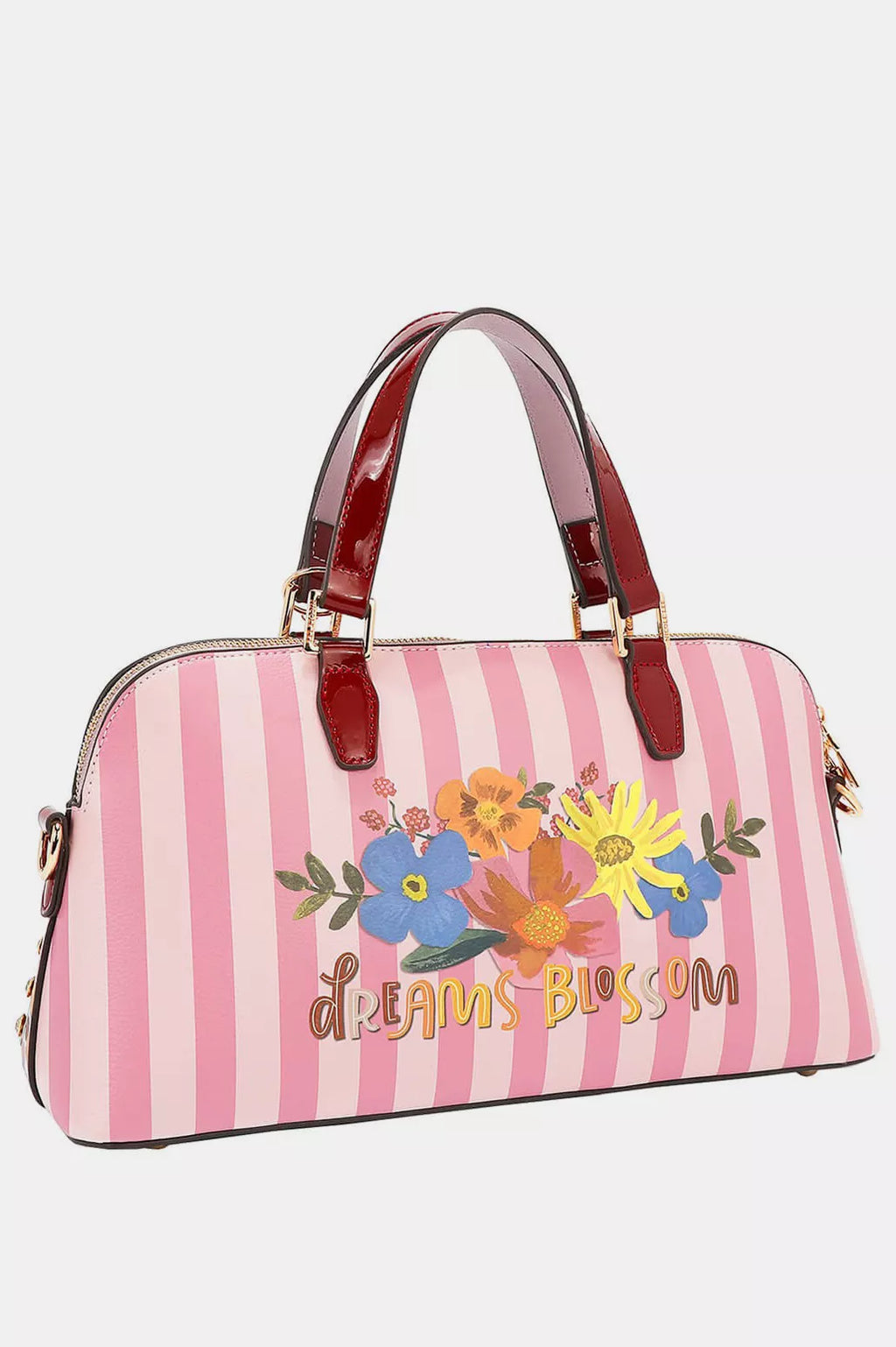 Nicole Lee USA Handbag Floral Dreams Blossom Nicole Lee Dome Bag 0bd159de-4253-4794-bc40-d27f620e9da7-Max-Origin Trendsi