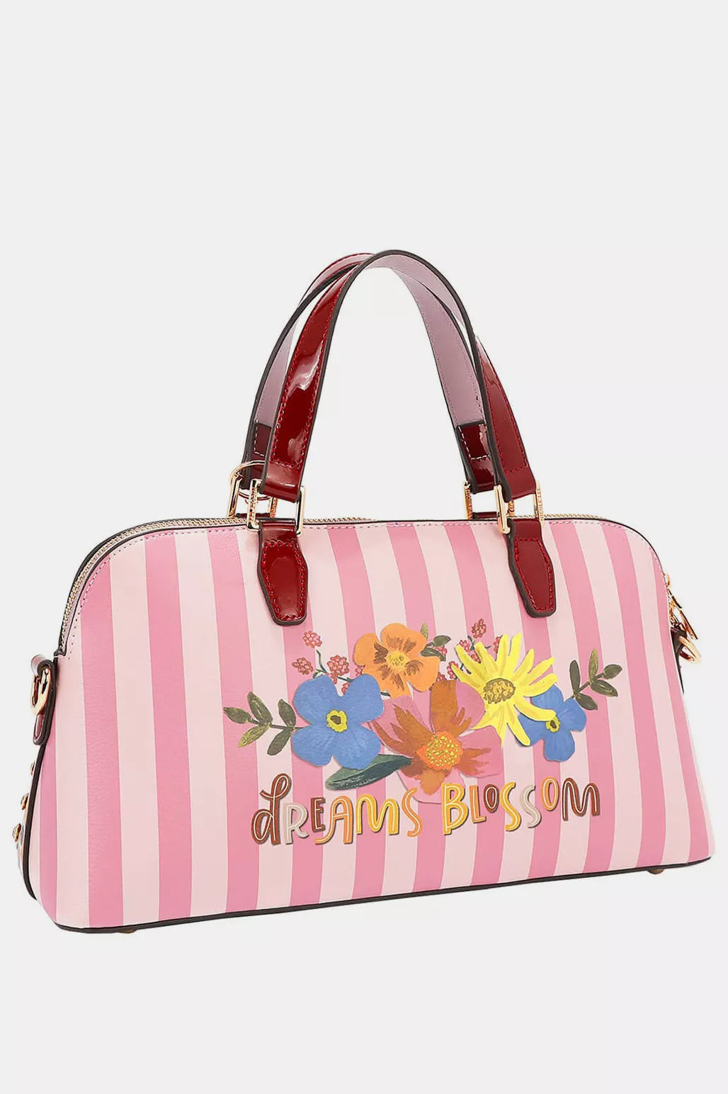 Nicole Lee USA Handbag Floral Dreams Blossom Nicole Lee Dome Bag 0bd159de-4253-4794-bc40-d27f620e9da7-Max-Origin Trendsi