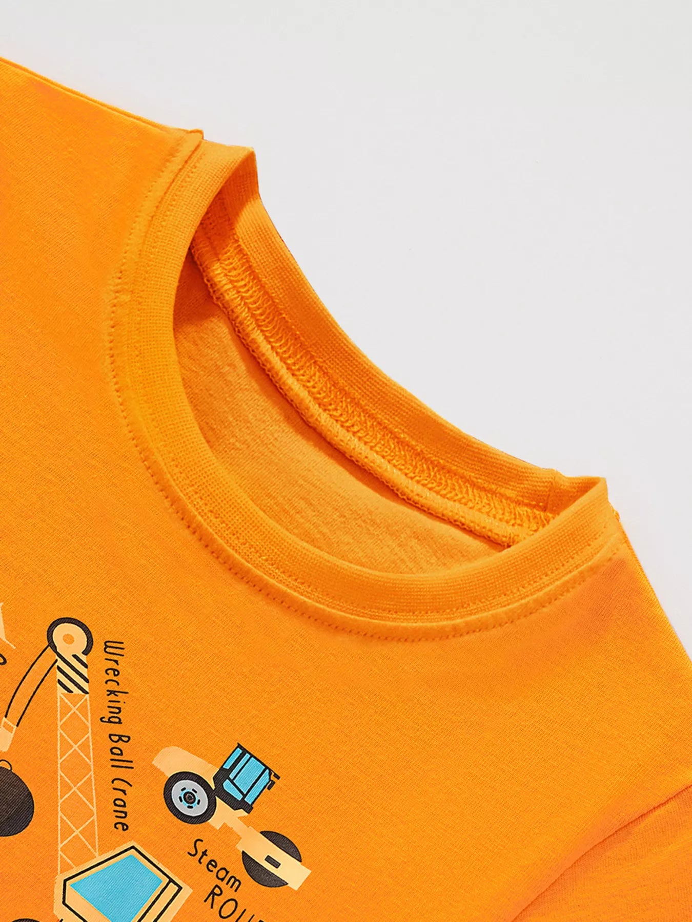 Children's Construction Vehicle Long Sleeve T-Shirt 0ca4b91d132245319d2b32a975988808-Max-Origin Trendsi