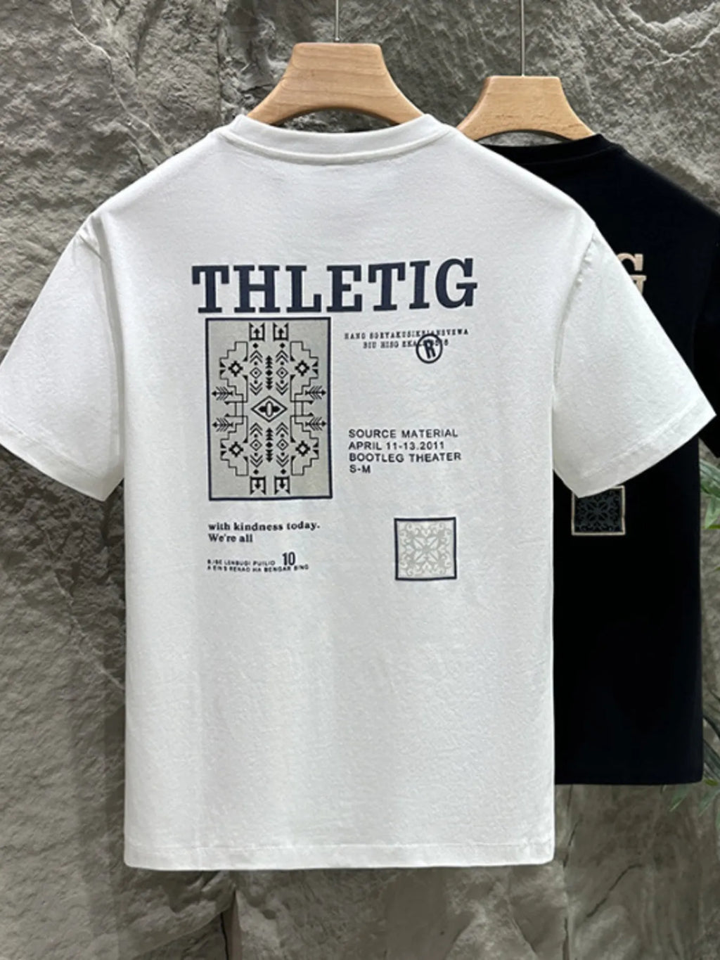 Men's Cotton T-Shirt Letter Graphic Short Sleeve Top Tees M-5XL 0cbfe589c6044626b92623c681c0ca80-Max-Origin Trendsi
