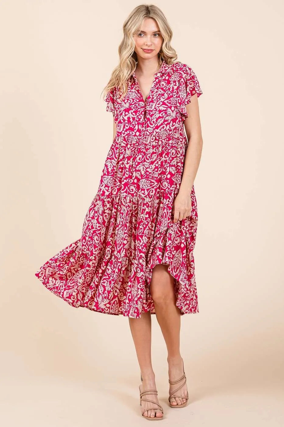 Mittoshop Midi Dress Abstract Print Fuchsia Pink Ruffle Tiered 0cc767d013544503ac744fd3a09fc8e6-Max-Origin Trendsi
