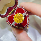 Silver Ring 5 Carat Moissanite Yellow Stone 925 Sterling Platinum-plated 0cd7c815-fbbd-40e6-b66b-63a12ca15916-Max-Origin Trendsi