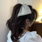 Women's Hair Clip Satin Pearl Big Bow Accessory 0d55b957-266c-4035-b62d-95c031ae2879-Max-Origin Trendsi