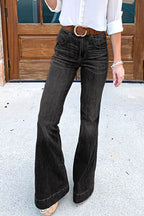 Women's Flare Jeans Black Blue Medium Washed Classic Denim with Pockets XS-4XL 0d631e4c-41cb-44d5-b002-4a2374e6d289-Min Trendsi