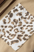 Women Leopard Hoodie Hooded Chest Pocket Half Button Long Sleeve Tops 0d6a4b82a24a473bb75dcf9cce993016-Max Trendsi