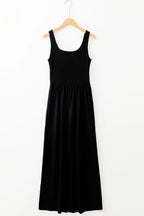 Black Jumpsuit Cutout Scoop Neck Wide Strap Wide-Leg Pocketed Overall 0f73f25f-44a0-4d1a-b2d7-3e760875e01f-Max-Origin Trendsi