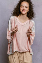POL Short Sleeve Hoodie Top with Lace Detail 0f789121-e46f-4c27-9dbe-6bff12c69923-Max-Origin Trendsi