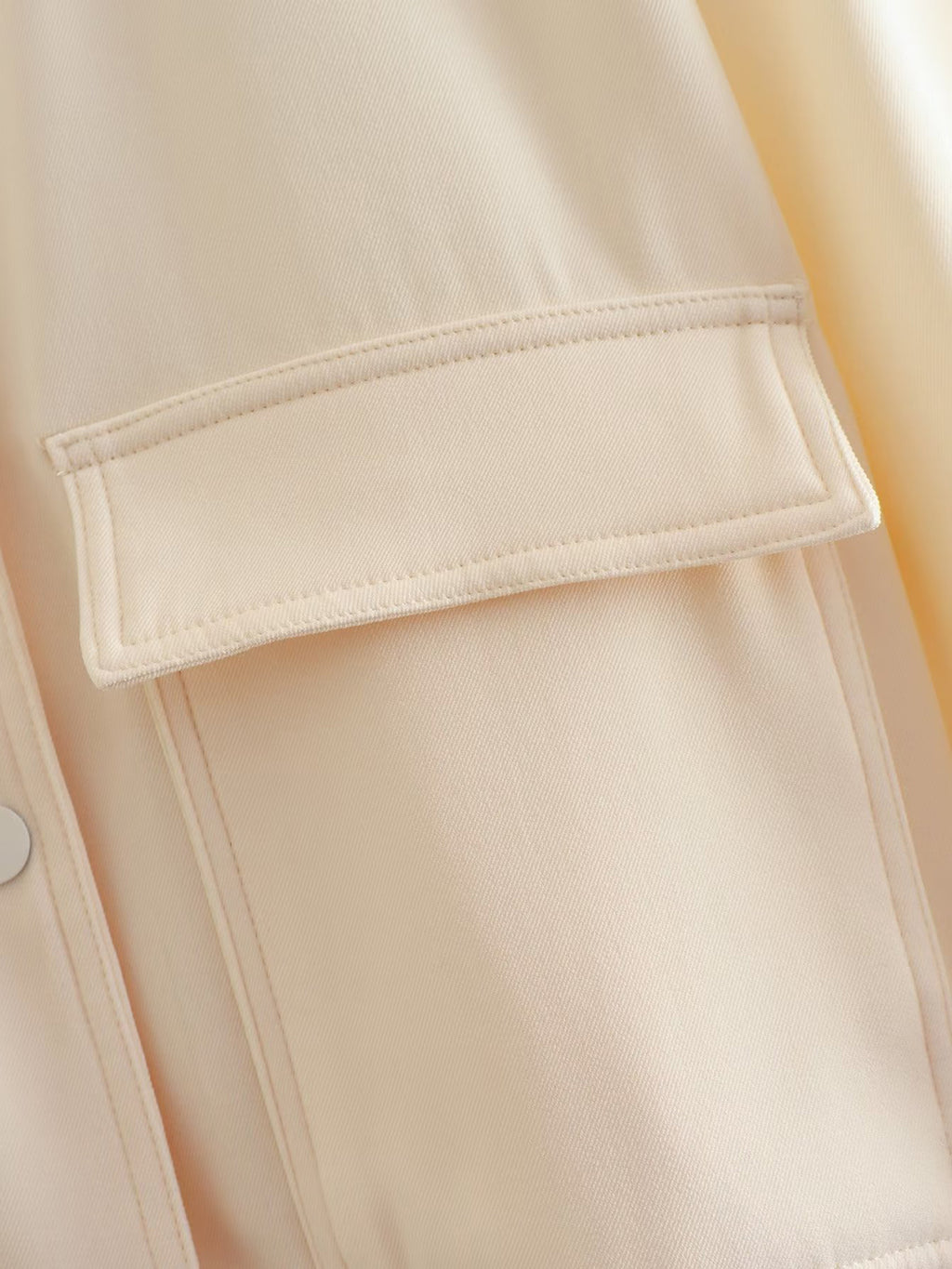 Women Baseball Cropped Jacket Pocketed Solid Snap Collared Long Sleeve 0fa597a1-c365-4b73-8c89-67d31a163fb2-Max Trendsi