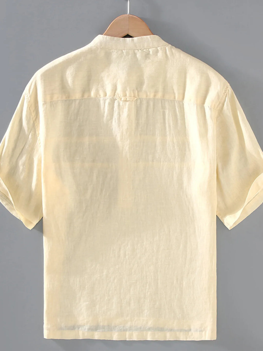 Men's Shirt Button Detail Short Sleeve Lightweight Top 1046e50ddd5c451e810f52f5a56f024b-Max-Origin Trendsi