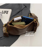 Boston Bag Style Street Trend Large Capacity Soft PU Leather Women's Small Purses