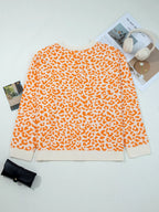 Leopard Women's Cardigan Chunky Knitted Drop Shoulder Long Sleeve Buttoned 1116d0edc5cb49e992bebeda3a44c149-Max-Origin Trendsi