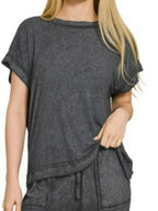 Zenana Top & Pants Set Ash Black Ribbed Acid Wash Rayon Pocketed 2 Pcs 111a90f5-e3d5-4ac8-9200-d9b80e240b94-Max-Origin Trendsi