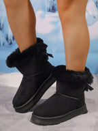 Women's Platform Boots Faux Suede Fur Round Toe Flats Black 11b0e07c-61a8-4d0a-bc84-f4901723f9da-Max-Origin Trendsi