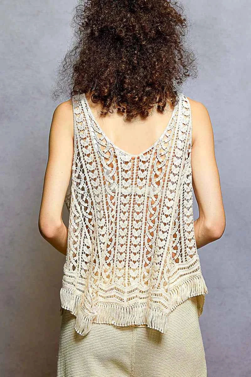 POL Crochet Tank Top Cotton Lace Floral Open Knit Fringe Hem Sleeveless 1224c58a-3538-4f8d-91cc-ac2e8e1525df-Max-Origin Trendsi