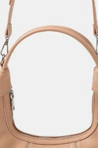 Women's Crossbody Bag Fame Faux Leather Round Multi Panel Hand Bag 12483c47-0356-475d-b2f6-70576f2632b6-Max-Origin Trendsi