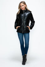 How Dare U Pocketed Puffer Jacket Zip women with Removable Hood 12577690-449e-4f2a-9cff-f3ef9c09a02f-Max Trendsi