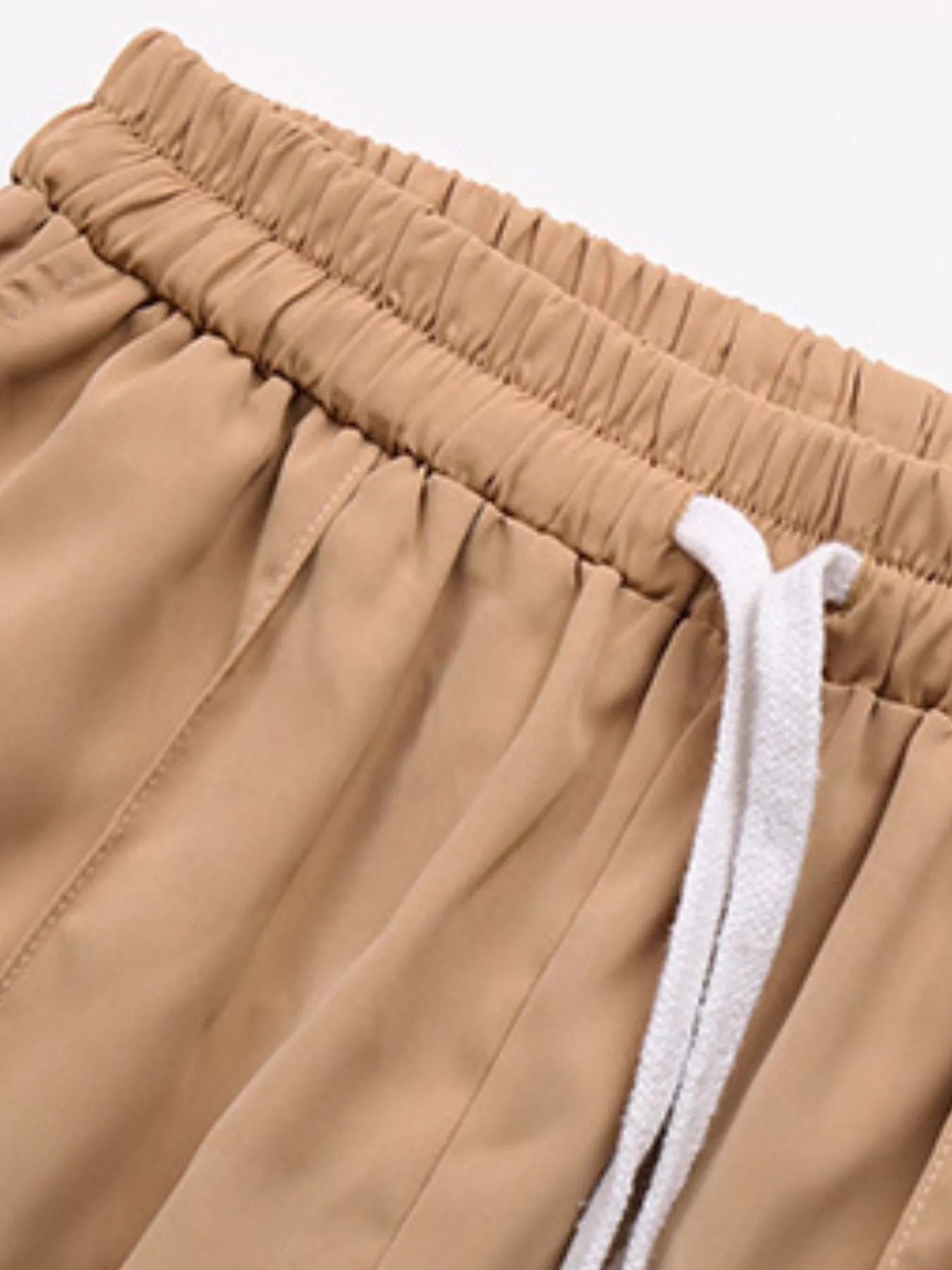 Women's Casual Pants Wide Leg Camel Drawstring Waist Trousers 1351efb4-df88-4620-858a-82fa2c229b69-Max-Origin Trendsi