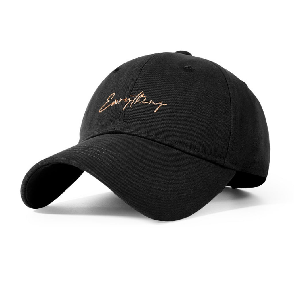 Embroidered Letter Casual Baseball Cap
