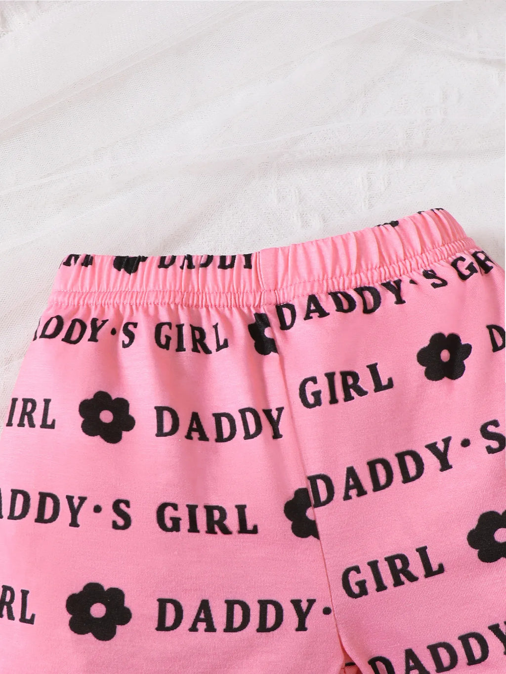 Girl Children's Pink Set Headband Letter Ruffle Sleeve Top and Shorts 3-Piece 13e5d9fe-a10e-4db2-b026-a28a823c562b-Max-Origin Trendsi