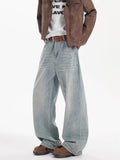 Men's Full Size Wide Leg Jeans Plus Size