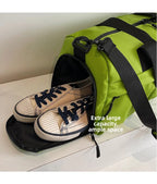 Large Crossbody Travel Bag Nylon Zipper Unisex Fitness Training Handbags