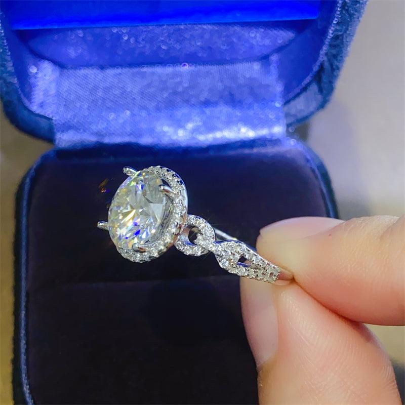 3 Carat Ring 925 Sterling Silver Moissanite Zircon Jewelry 14d78654-749b-428c-b822-4eaf9b225abd-Max Trendsi