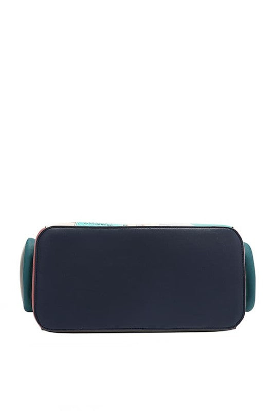 Nicole Lee USA Handbag Eco-Leather Medium with Side Pockets 16f2bf9a-f8b4-4a0b-b854-d5da72e81cd9-Max Trendsi