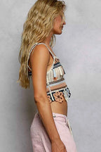 POL Cropped Crochet Cami Cutout Flower with with Dangle Detail Top 1799cce5-5d79-4935-a833-76f4602cc9fe-Max-Origin Trendsi
