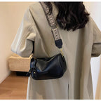 Boston Bag Style Street Trend Large Capacity Soft PU Leather Women's Small Purses