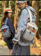 Hiking Backpack Nylon Lightweight Outdoor Travel Shoulder Bag Mesh Pocket