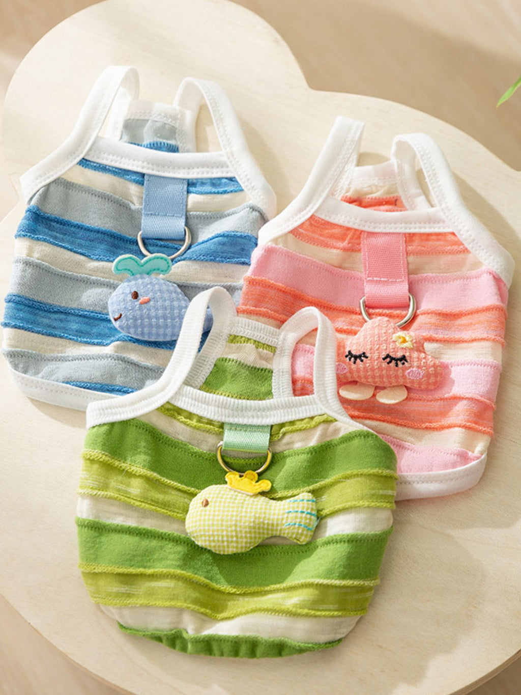 Striped Breathable Pet Shirt