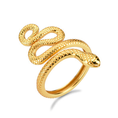 Womne's Snake Shape Ring 925 Sterling Silver Jewelry 191ec9dd-12a8-4eb1-8db8-3fba34e86075-Min Trendsi
