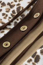 Women Leopard Hoodie Hooded Chest Pocket Half Button Long Sleeve Tops 19253e2cb8184559a06aa23e5f1ca4d1-Max Trendsi