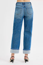 RISEN Womens Jeans Crop Barrel Cuffed Slouchy Medium Wash Denim Pants 192cd650-4e3d-4654-b3bb-018b7dd1567e-Max-Origin Trendsi